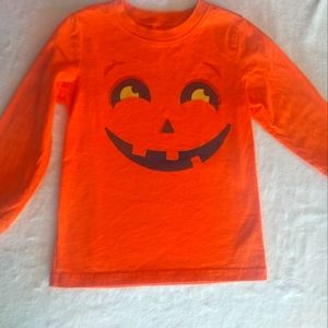 Glow in the dark Carter's long sleeve tee shirt 4T Halloween shirt